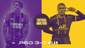 PSG-AC Milan Tactical Analysis: Skillful PSG forwards exploit Milan’s press