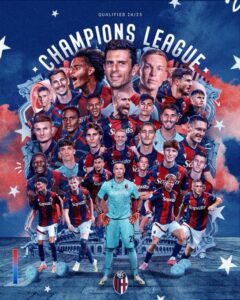 OFFICIAL: Bologna qualify for 2024-25 Champions League