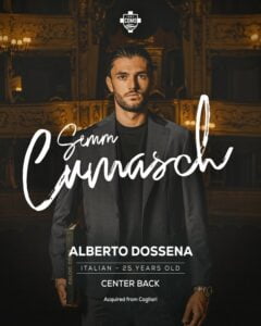 OFFICIAL: Como sign Alberto Dossena