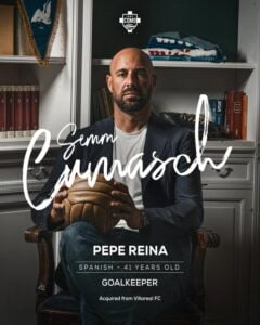 Reina: “I have a special relationship with Fabregas”