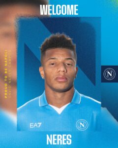 Napoli Suffer Setback as David Neres Faces Injury Layoff