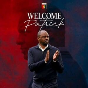 OFFICIAL: Genoa appoint Patrick Vieira