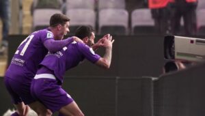 Fiorentina’s Cataldi dedicates goal celebration to teammate Bove