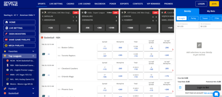 SportsBetting Offshore Sports Betting Site