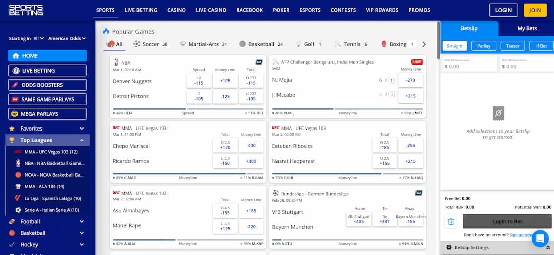 Best Betting Site SportsBetting