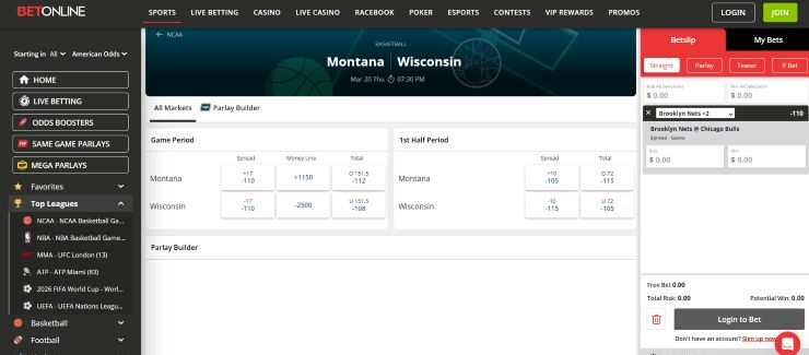 Bet on Wisconsin Sports
