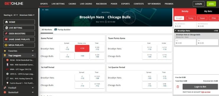 Start Betting