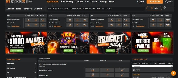 MyBookie - top rated site for sports betting in Minnesota