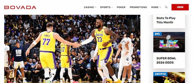 Bovada - top rated sportsbook offering cash out