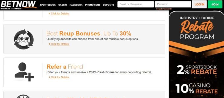 BetNow - one of the best rugby betting sites