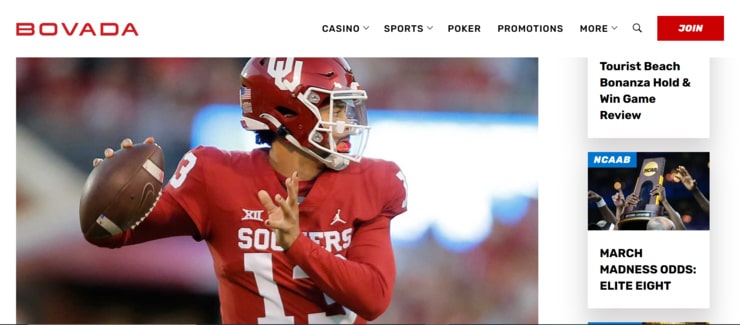 Bovada - one of the most trusted Oklahoma sportsbooks