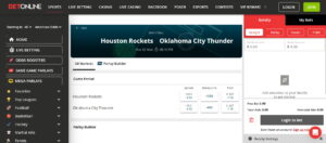 BetOnline - overall best site for sports betting in Texas