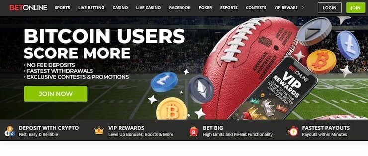 BetOnline - the best site for sports betting in South Carolina