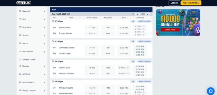 Texas Sports Betting BetUS