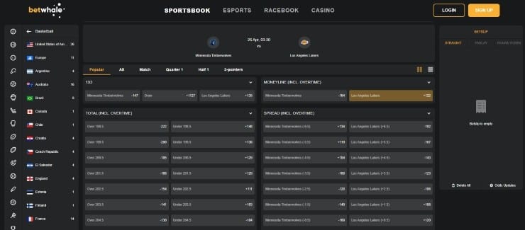 BetWhale - trusted Hawaii sportsbook
