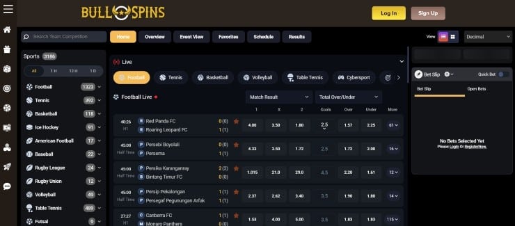 Bullspins - top rated new UK betting site