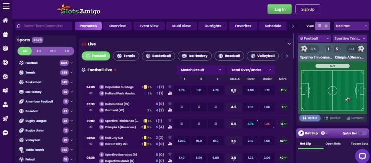 Slotsamigo - one of the most trusted brand new betting sites for UK players