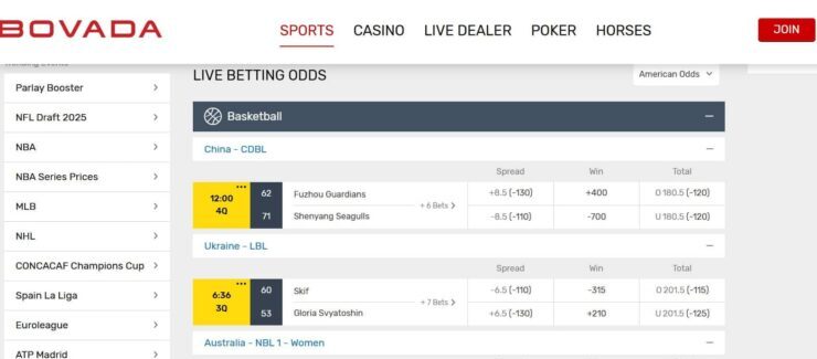 Bovada - one of the best Alaska sports betting sites
