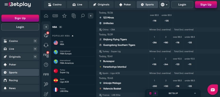 BetPlay - trusted site for betting on esports with crypto