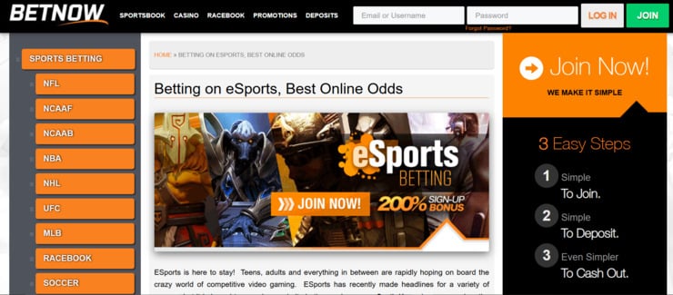 BetNow - safe and secure Dota 2 betting website