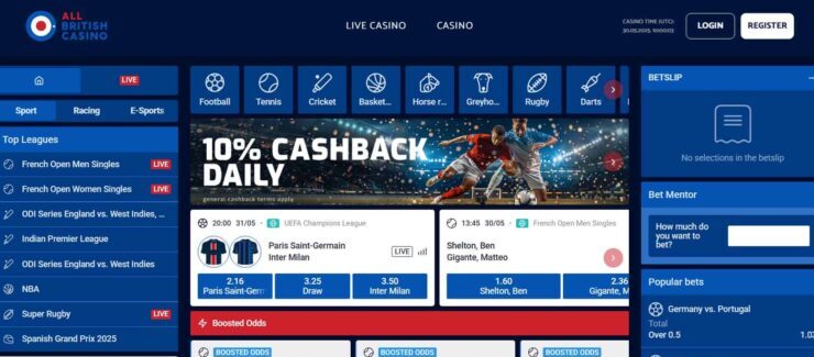 Allbritishcasino - one of the most trusted European betting sites