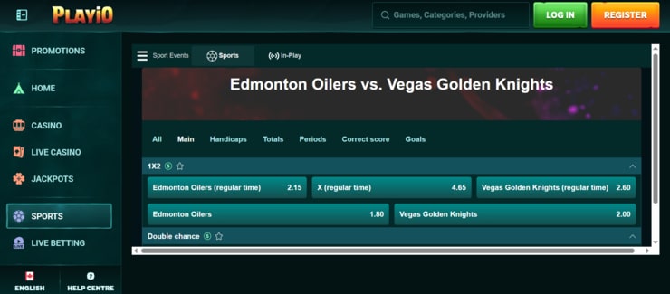 Playio - one of the most trusted Canadian sports betting sites