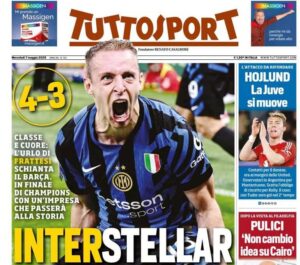 Italian Paper Round-Up: Barcelona Knocked Out By Inter-Stellar Performance