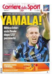 Today's Papers in Italy