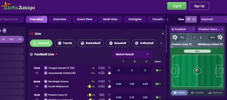 Slotsamigo - top site for sports betting in the UK