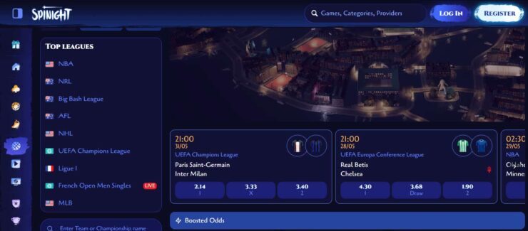 Spinight - one of the most trusted new betting sites Australia has to offer