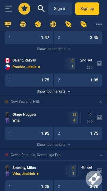 sports betting markets and apps in Jackpoty betting app