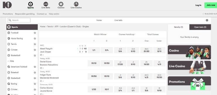 10Bet - top rated gambling site that accept credit cards