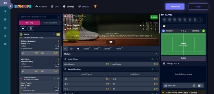 BetMorph - one of the best credit card betting sites in the UK