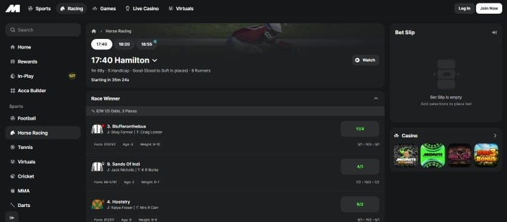 Midnite - safe and trusted betting site that accept credit card