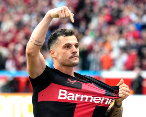 Milan push to sign midfielder Granit Xhaka from Bayer Leverkusen