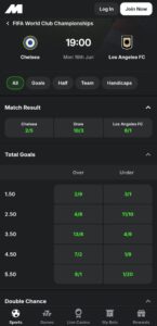 Midnite - one of the best mobile sportsbooks for UK bettors