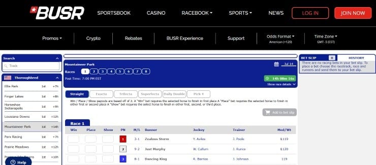 BUSR - top rated site for sports betting in New Jersey