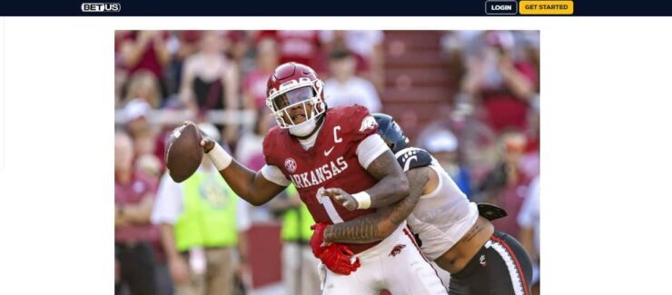 BetUS - Arkansas Razorbacks odds