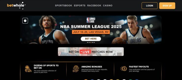 BetWhale - the best online sportsbook in NJ