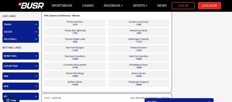 BUSR - one of the best Maine online sportsbooks