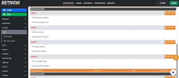 BetNow - one of the most trusted Maine sports betting sites