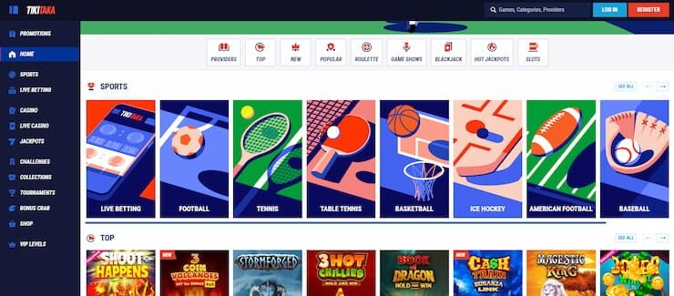 TikaTaka - Ontario sports betting apps