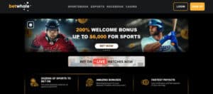 Cash out betting at BetWhale