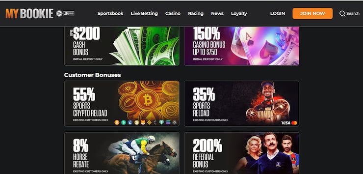 MyBookie offers consistent bonuses for Tennessee sports betting