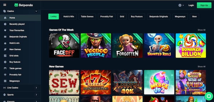 BetPanda is the no.1 ranked Bitcoin casino