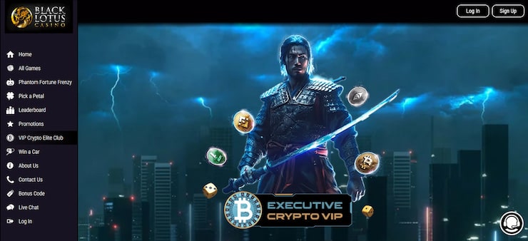 Black Lotus - a California online casino with a brilliant VIP program