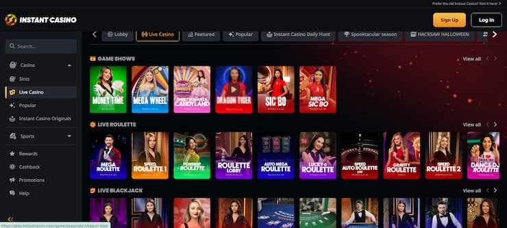 Instant Casino - overall best online casino Israel has to offer