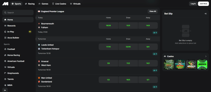 Midnite UK New Betting Sites