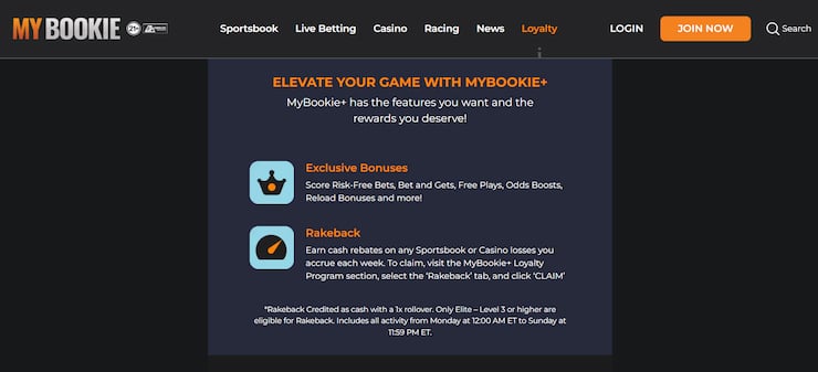 MyBookie's valuable loyalty program in Wyoming
