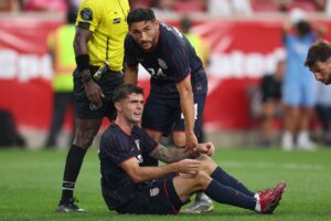 How Long Will Christian Pulisic Miss Through Injury? AC Milan Concerned As USMNT Star Suffers Knock On International Duty